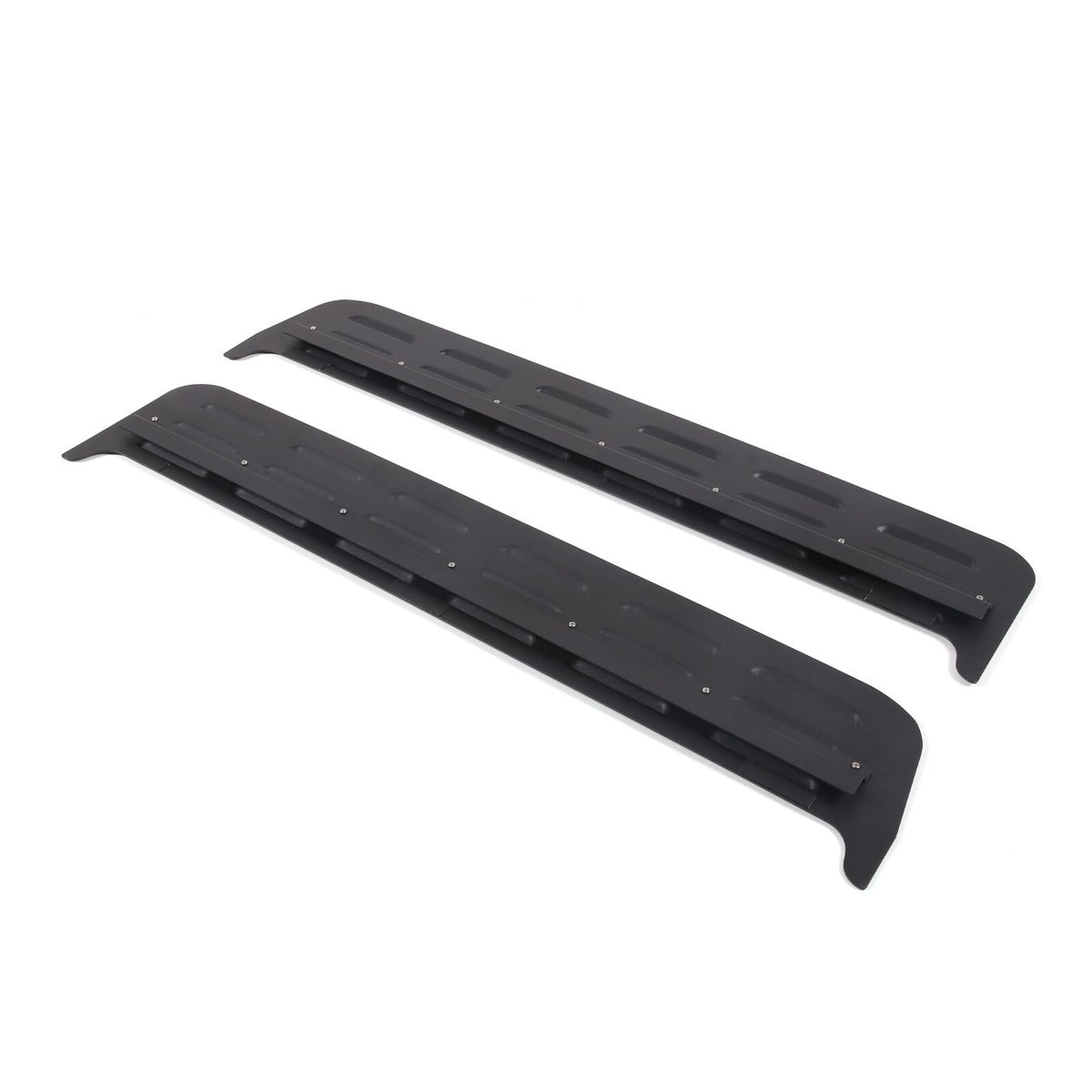 Black Alloy Wagon 2nd Row Door Window Air Vents Screens For Hummer H2 2003-09 US 11