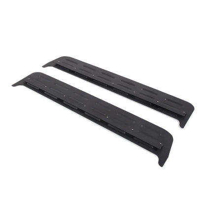 Black Alloy Wagon 2nd Row Door Window Air Vents Screens For Hummer H2 2003-09 US 11