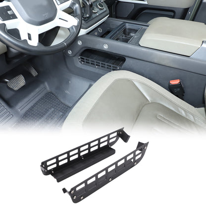 Alloy Center Console Lower Side Storage Molle Panel Box For LR Defender L663 20+ 4