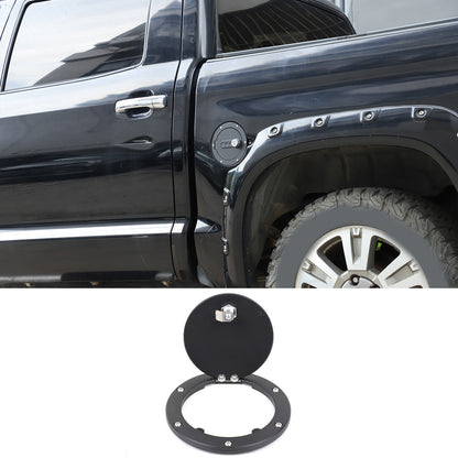 Fuel Cap Anti-Theft Lock Cover with Combination Lock For Toyota Tundra 2007-2021 10