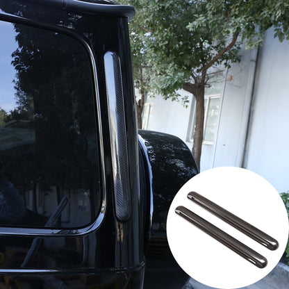 Real CARBON Fiber C Pillar Air Vent Trim Cover For Benz G class W463 G500 G63 4