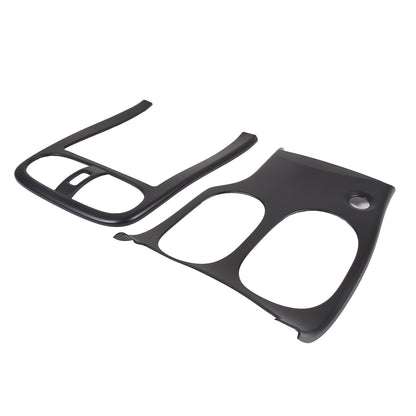 Carbon Fiber ABS Central AC Switch Gear Shift Panel Cover For Corvette C6 05-13 16
