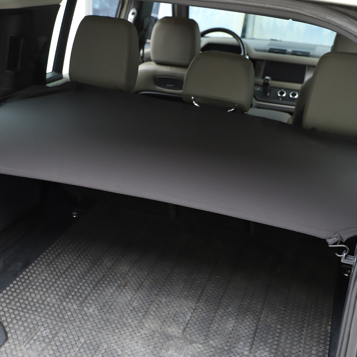 Rear Trunk Cargo Sunshade Mesh Net Insect Soft Top For Defender 110 2020-2024 US 11