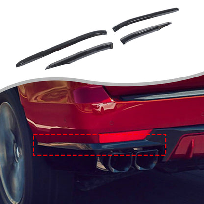 Glossy Black Rear Bumper Corner Trim Cover For Cadillac Escalade 2021-2025 US 6