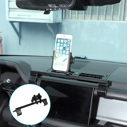 Multi-Functional Center Phone Holder Bracket For Land Rover Defender L663 20-23 19