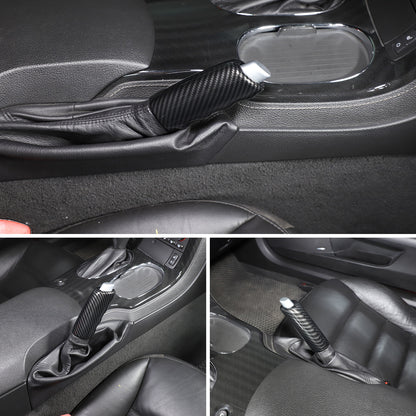ABS Carbon Fiber Car Parking Lever Handbrake Case Cover For Corvette C6 2005-13 18