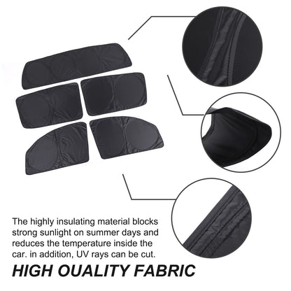 Memory Car Full Window Sunshade Cover Shades Sun Visor For Toyota Tundra 2007-21 6