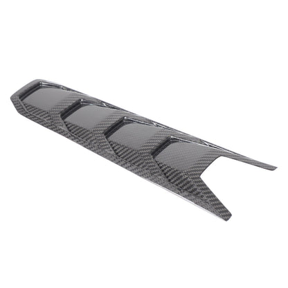 Real Carbon Fiber Engine Hood Center U-Shaped Cover Trim For Corvette C8 2020+ 19