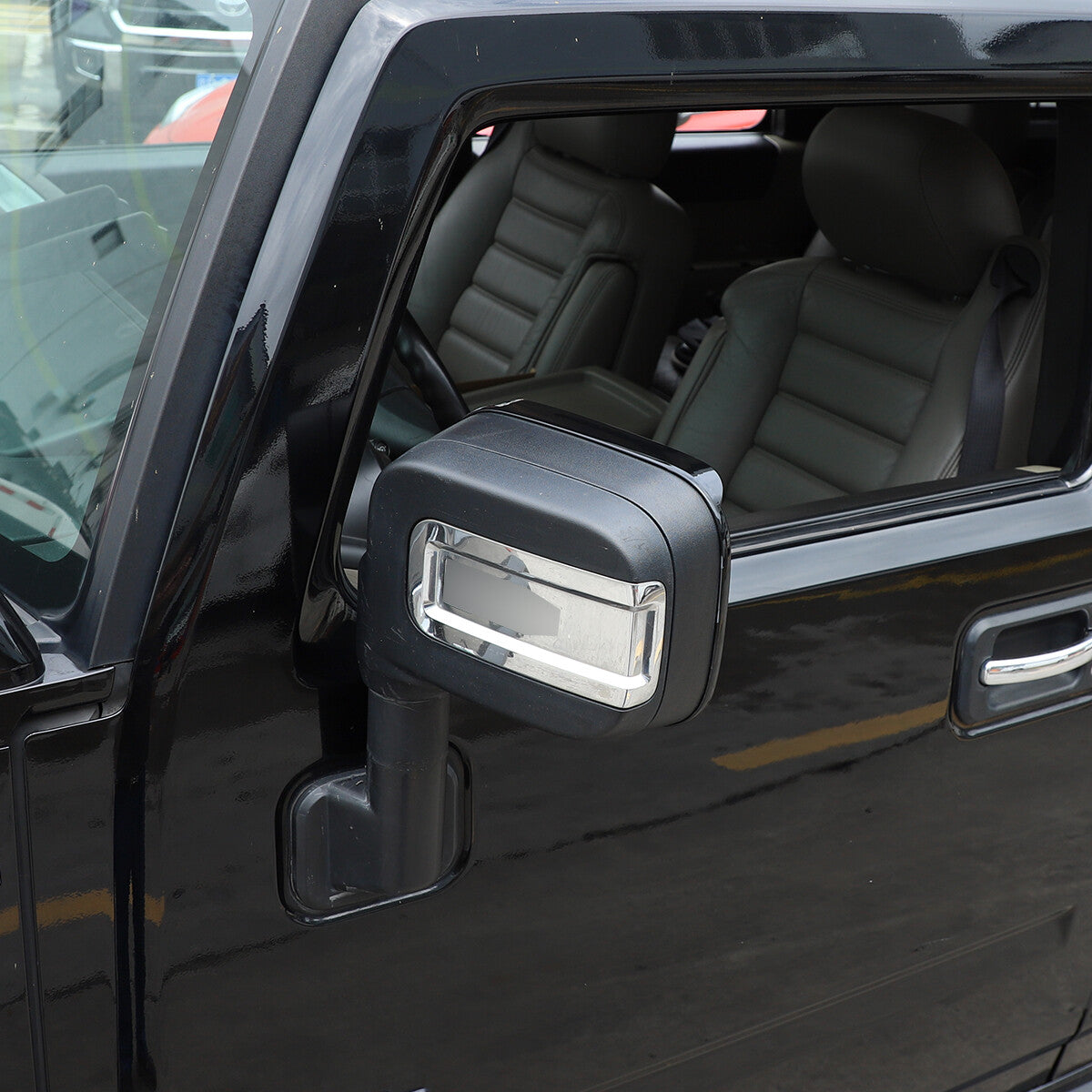 Glossy Piano Black Front Bumper Exterior Trim Cover Set For Hummer H2 2003-2009 - Styles 6-10 43