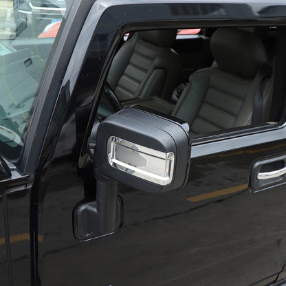 Glossy Piano Black Front Bumper Exterior Trim Cover Set For Hummer H2 2003-2009 - Styles 6-10 43