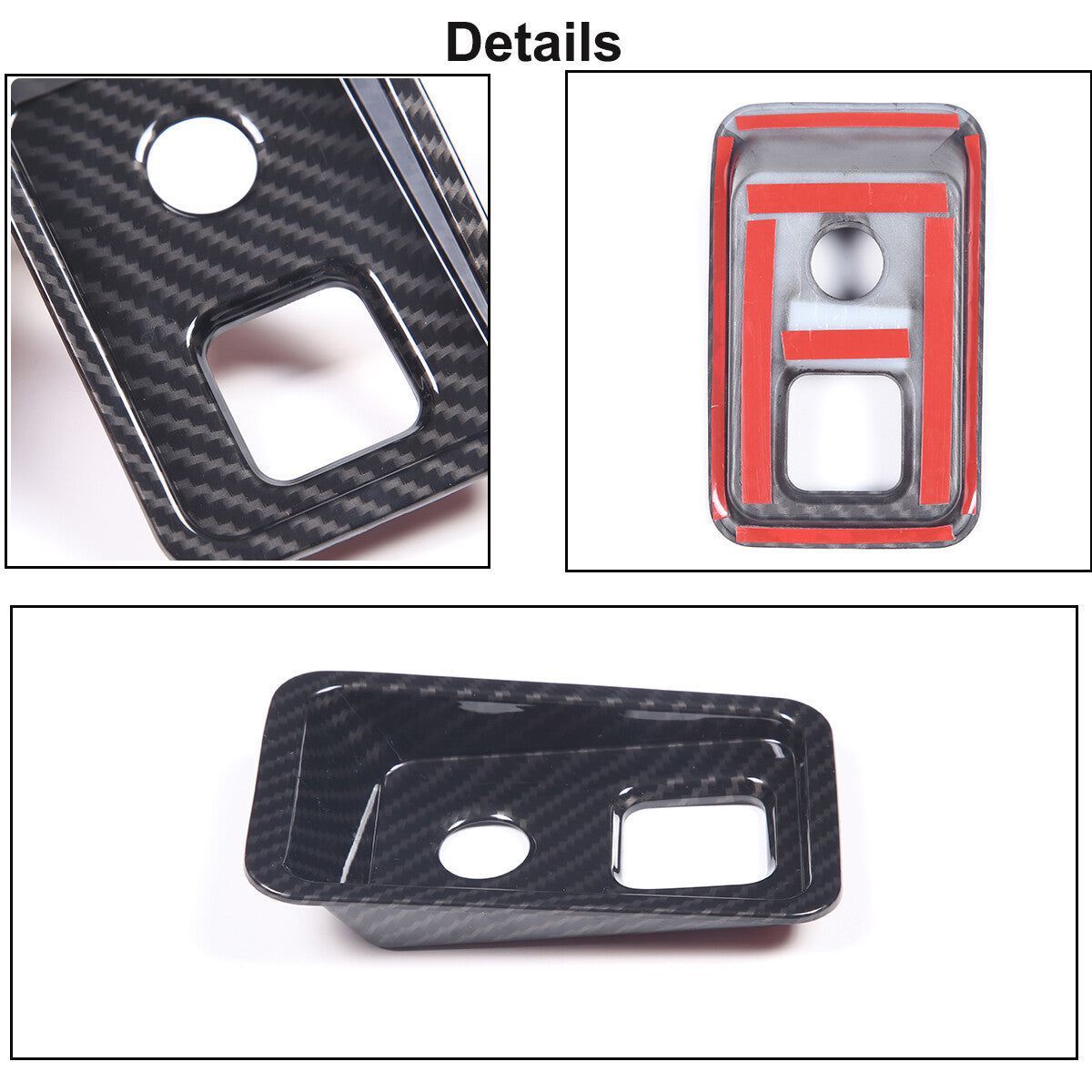 Carbon Fiber ABS Interior Full Decor Cover Trim Kit For Corvette C8 2020-2025 - Styles 16-20 7