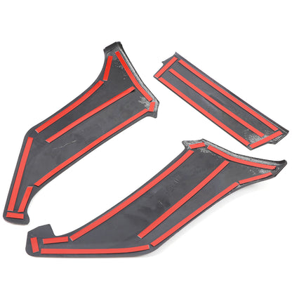 Oak Wood Grain Center Console Knee Side Panel Trim For LR Defender L663 25+ 9
