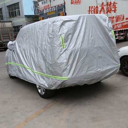 Full Car Cover Waterproof Sun Protection for Land Rover Discovery 4/5 LR4 10