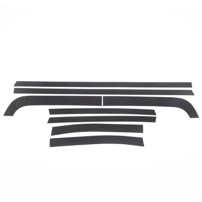 Carbon Fiber Top Window Accent Line Trim Strip For Toyota FJ Cruiser 2007-2021 11
