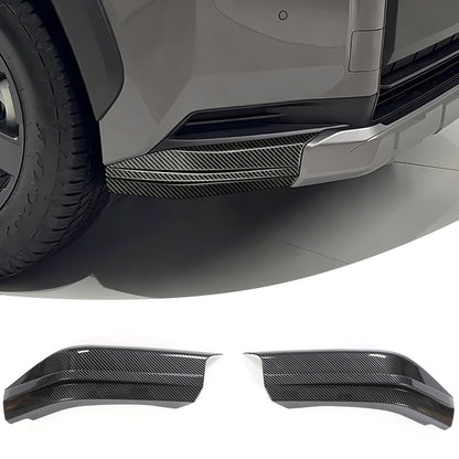 Carbon Fiber ABS Front Bumper Corner Molding Trim For Toyota RAV4 XA60 2026+ 9