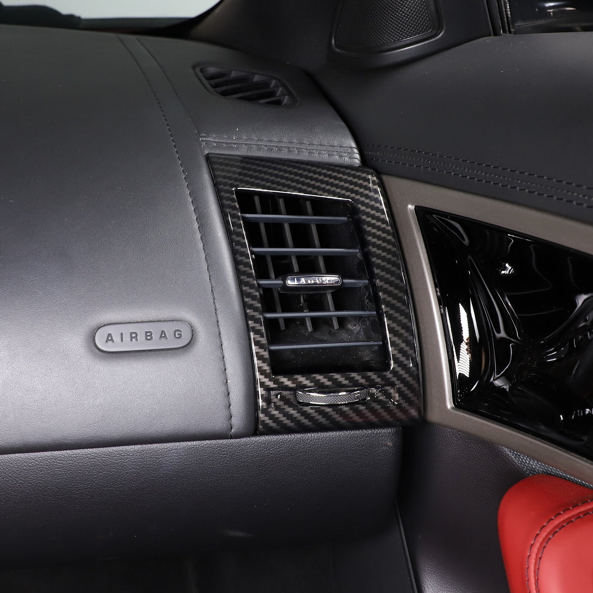 ABS Carbon Fiber Interior Full Set Cover Trim Kit For Jaguar F-type X152 2013-25 - Styles 6-10 7