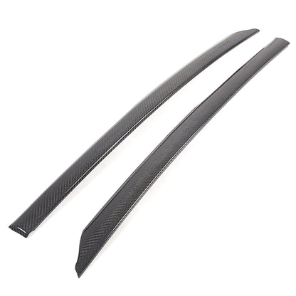 Real Carbon Fiber Exterior Windshield A-Pillar Trim For Corvette C6 05-13 US 18