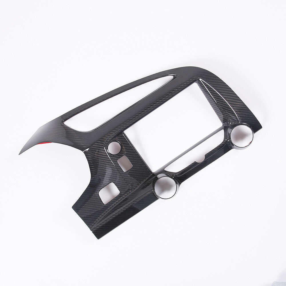 Real Dry Carbon Fiber Interior Center Full Trim Set Kit For Corvette C7 2014-19 6
