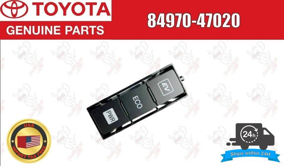 Toyota Genuine Prius V Combination Switch EV / ECO / PWR 2012-2017 84970-47020 1
