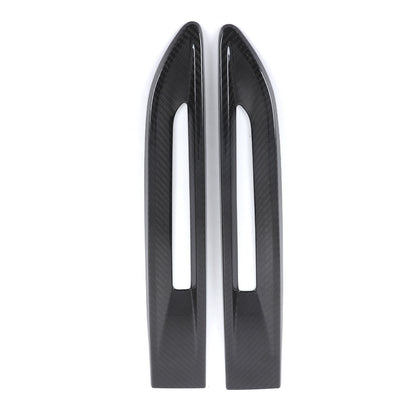 Real Carbon Fiber Side Air Vent Fender Trim For Jaguar F-pace XE XF X761 2016-20 5