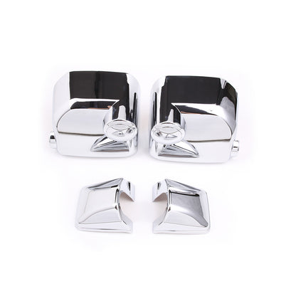 Chrome ABS Side View Mirror Shell Cover Trim For Toyota FJ Cruiser 2007-21 12