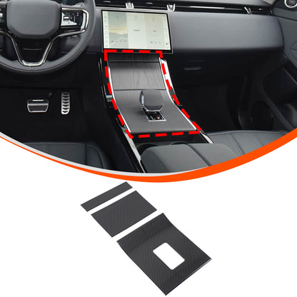 Carbon Gear Shift Panel Trim for LR Range Rover Velar L560/Evoque L551 24+ US 2