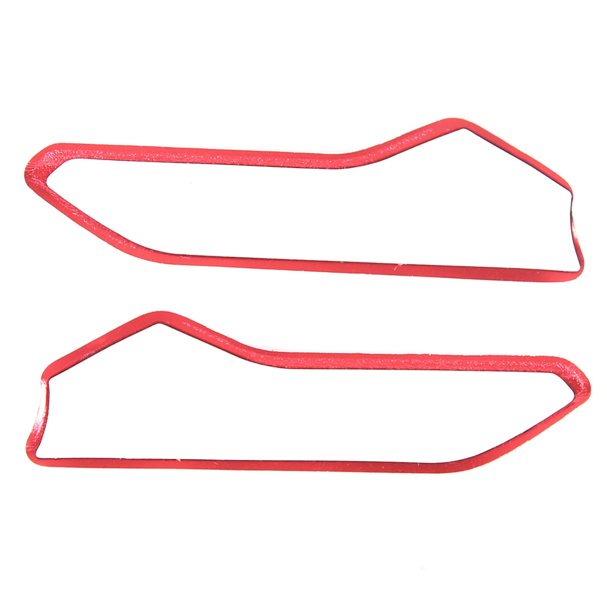 Aluminum Alloy Exterior Hood Engine License Plate Trim For Corvette C8 2020+ US - Variants 16-20 30