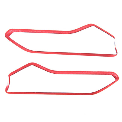 Aluminum Alloy Exterior Hood Engine License Plate Trim For Corvette C8 2020+ US - Variants 16-20 30