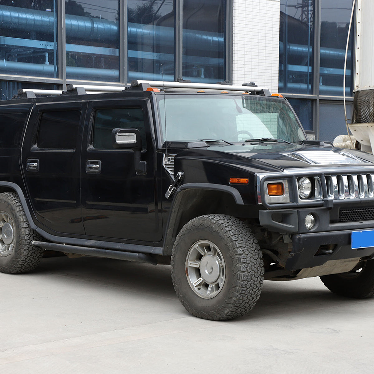 Matte Black Side Rear Exterior Door Mirror Cap Cover For Hummer H2 2003-09 US 6