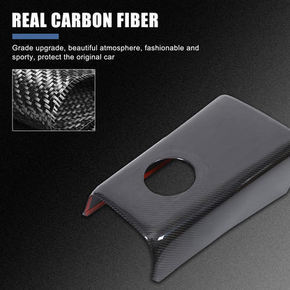Real Carbon Fiber Rear Seat Armrest Panel Trim For Nissan GT-R R35 08-16 US 9