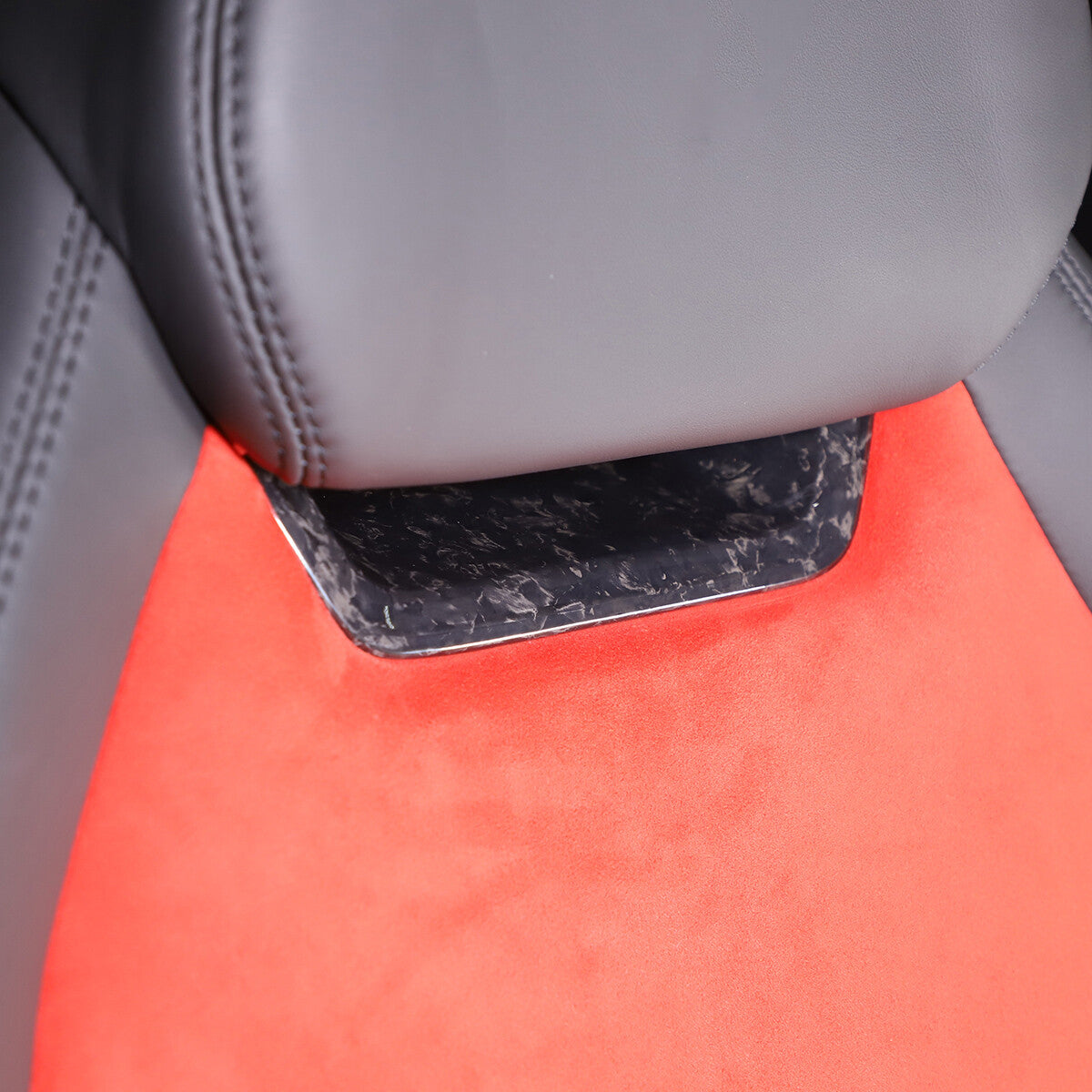 Forging Carbon Seat Headrest Back Hook Cover Trim For Lamborghini URUS 2018-23 8
