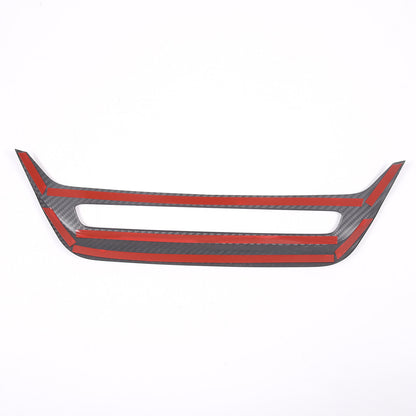 Real Carbon Fiber Center Air Vent Switch Trim Set For BMW X3 G01 X4 G02 22-24 14
