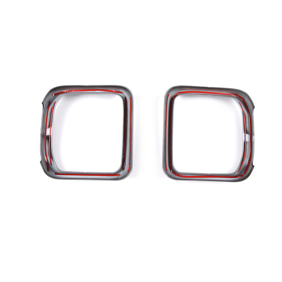 ABS Black Rear View Side Mirror Cover Trim For Land Rover Defender 2020-2022 11