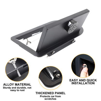 Carbon Steel Fuel Tank Cap Anti-Theft Lock Trim For LR Defender L663 04-18 US 23