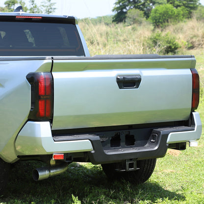 Smoked Tail Light Cover Blackout Overlay Len Guard For Toyota Tacoma 24+ 16
