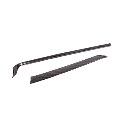 ABS Carbon Fiber Interior Full Cover Trim Kit Set For Corvette C8 2020-2025 85