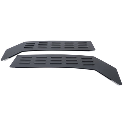 Aluminum Rear Door Window Louver Air Vent Panel Trim Cover For Lexus NX 2015+ 5