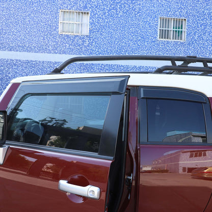 4PCS Weather Shields window visor Sun Visors For Toyot-a FJ CRUISER 2007-2021 6
