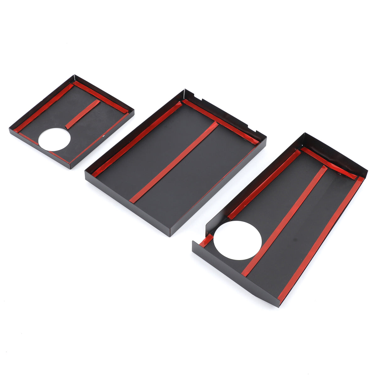 Black Aluminum Alloy Antifreeze Fuse Box Cover Trim For Corvette C7 2014-2019 US 14