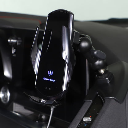 Center Console Interior Dashboard Phone Holder Mount Bracket For Corvette C8 20+ 12
