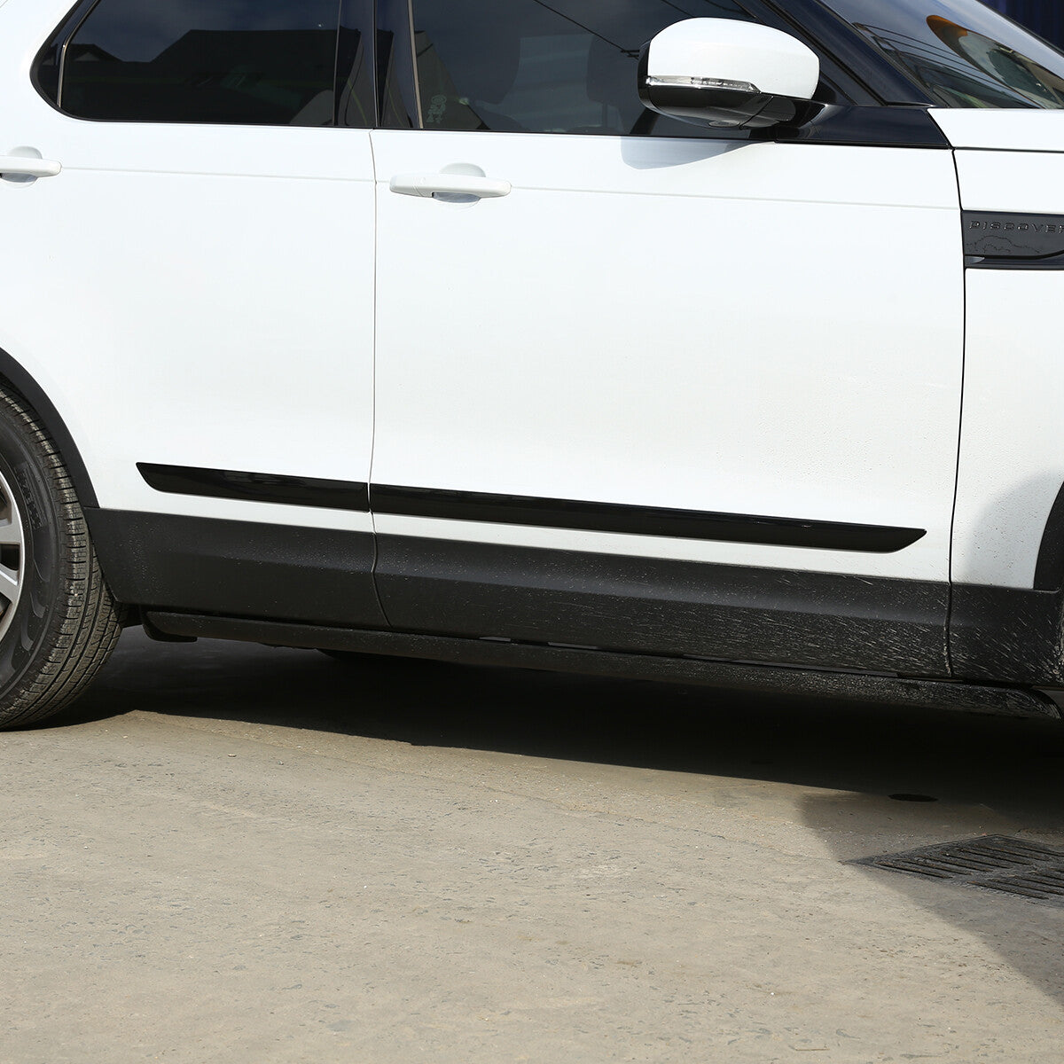 Gloss black Car Door Side Body Moulding Trim For LR Discovery 5 L462 17-21 US 13
