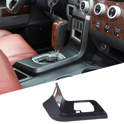 Matte Black Central Gear Shift Panel Cover Trim For Toyota Tundra 2007-2013 US 1