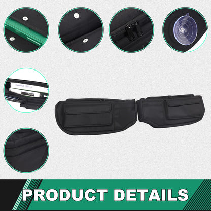 Rear Trunk Tailgate Window Storage Bag Tray For Toyota Prado J150 2010-2017 15