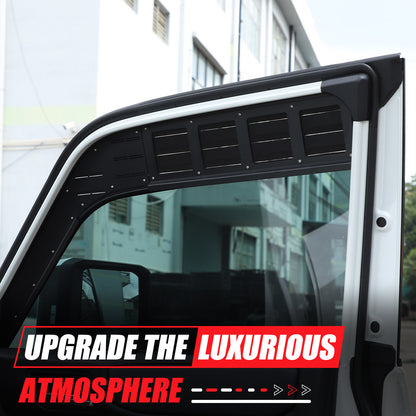 Front Door Window Louver Air Vent Panel Trim For Toyota Land Cruiser LC250 24+ 13