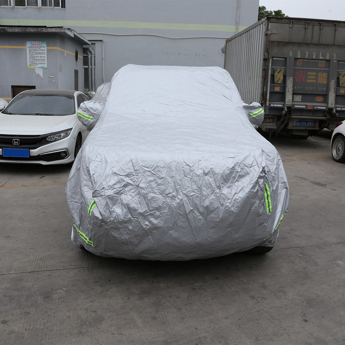 Full Car Cover Waterproof Sun Protection for Land Rover Discovery 4/5 LR4 7