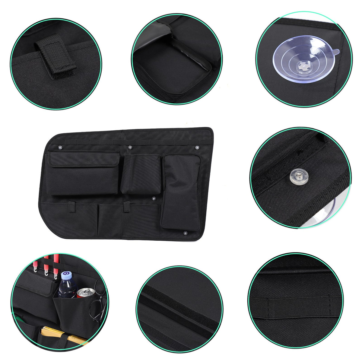 Left Side Cargo Storage Hanging Bag For Land Rover Discovery 4 L319 2010-2016 8