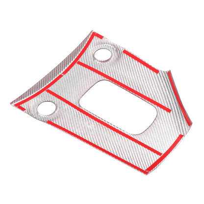 Red Real Carbon Fiber Gear Shift Panel Cover Trim For Nissan Z RZ34 400Z AT 23+ 12