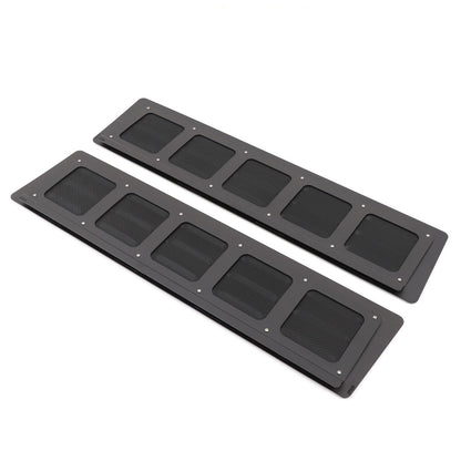 Rear Door Window Louver Air Vent Trim For Lexus LX/Toyota Land Cruiser LC300 22+ 8