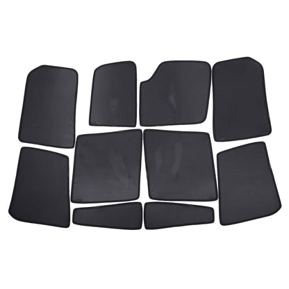Full Car Window Screen Sun Shade Mesh Cover Windshield For LR Discovery 4 L319 17