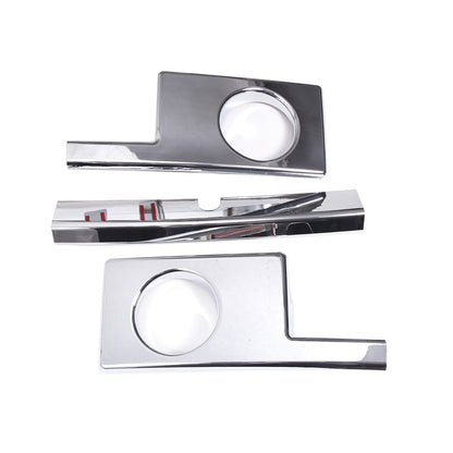 5PCS Chrome Front Bumper & Side Cover Trim Fits for 2003 -2009 Hummer H2 4